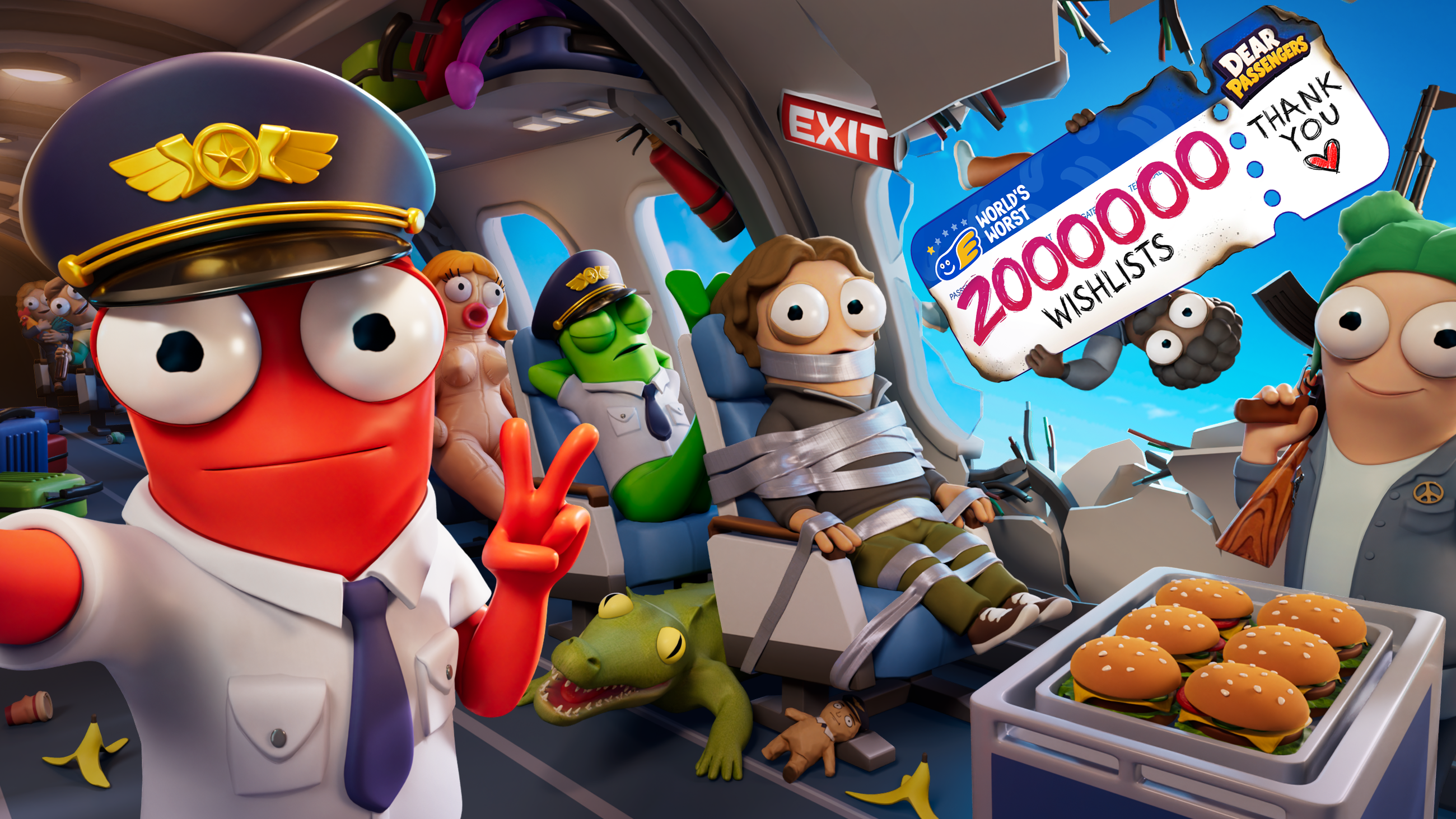 Official Unity screenshot shared with the 2,000,000 wishlist announcement